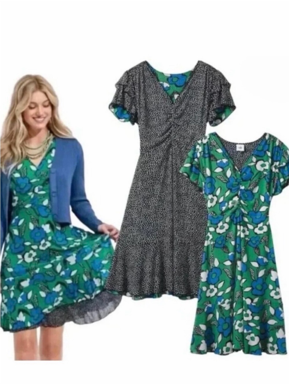 Cabi Celebrate Reversible Dress